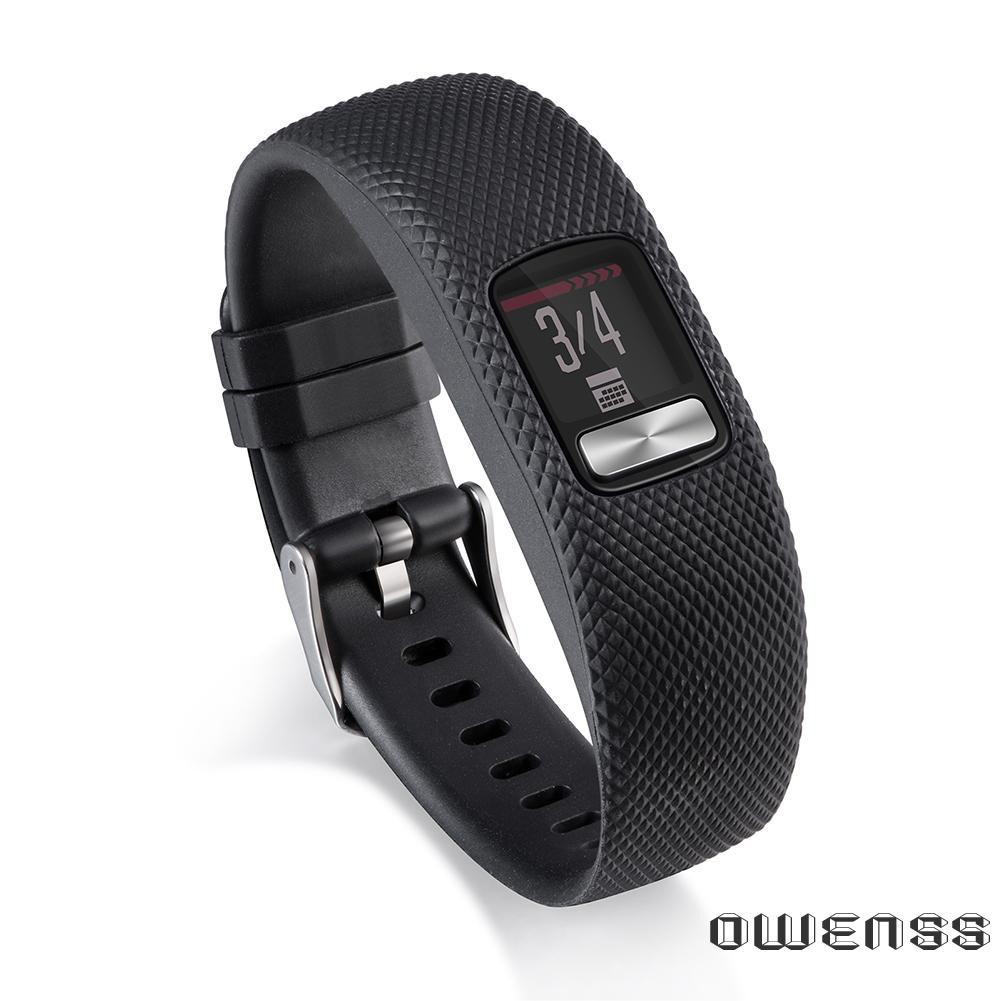 Dây Đeo Silicon Cho Đồng Hồ Thông Minh Garmin Vivofit 4