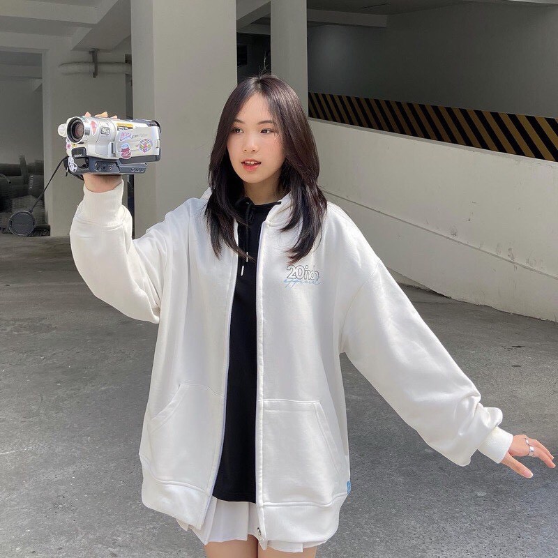 Áo KHOÁC Hoodie 20.INCH Ulzzang Unisex 1hitshop | BigBuy360 - bigbuy360.vn