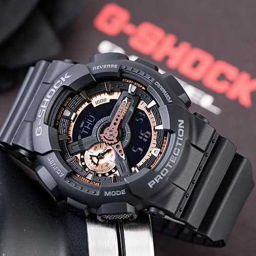 Đồng Hồ Thể Thao Nam Nữ CASIO G-Shock GA-110-RG  Chống va đập, ảnh thật, full box , Autolight , chống nước chống shock | WebRaoVat - webraovat.net.vn