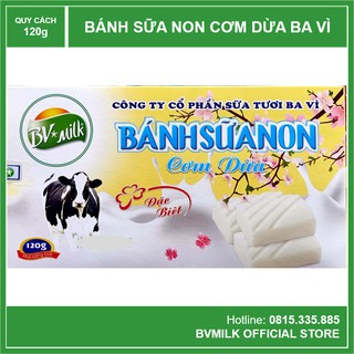Bánh Sữa Non Cơm Dừa Ba Vì BVMILK 120g