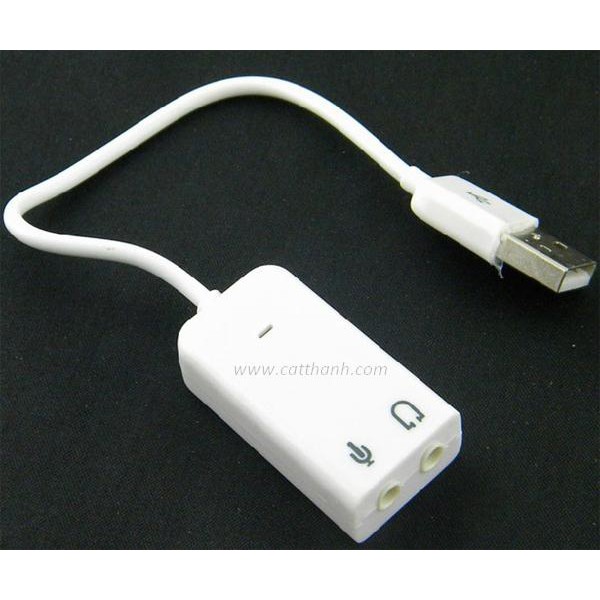 USB sound dây 7.1 ( Cáp chuyển đổi USB ra âm thanh cổng 3.5) [shop yêu thích]