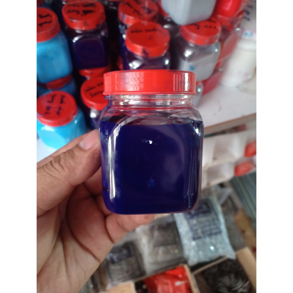 Màu xanh dương dùng để pha composite làm màu bề mặt sản phẩm - 100g