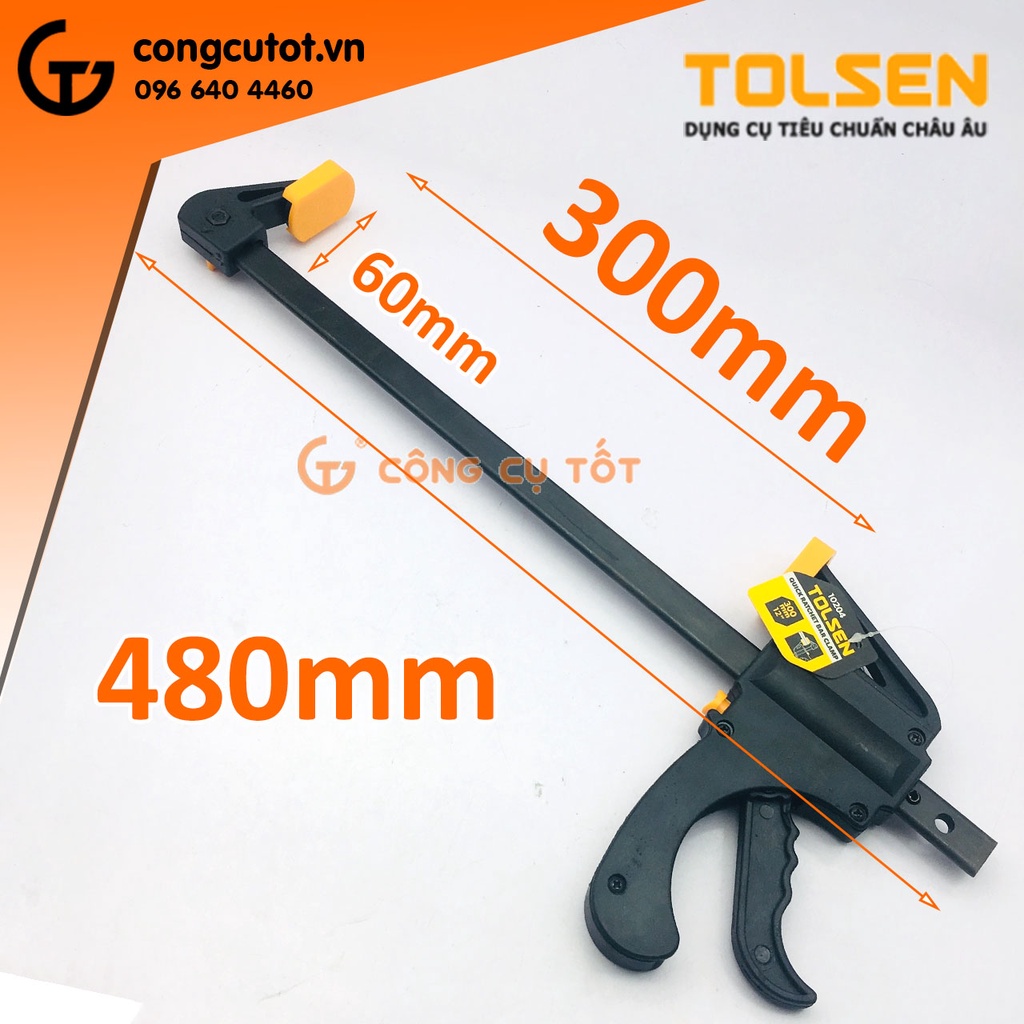 Cảo kẹp nhanh TOLSEN ( 12inch, 18inch, 24inch)