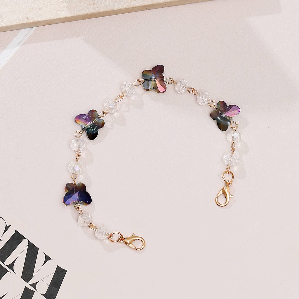 Dây Xích Kim Loại Gắn Mặt Kính Chống Mất Thời Trang Cho Khẩu Trang Hijab