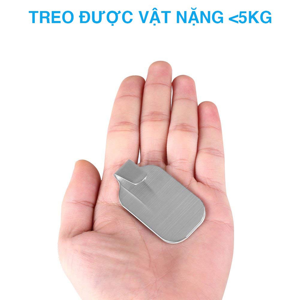 COMBO Móc dán tường treo đồ siêu dính Móc dán tường thông minh tiện dụng