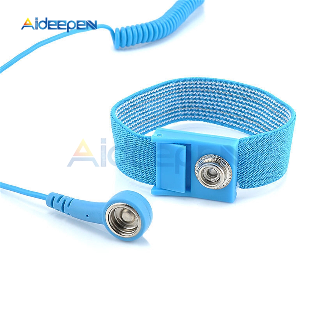 Adjustable Antistatic Anti Static Bracelet Electrostatic ESD Wrist Band Strap Discharge Cables For Electrician IC PLCC Worker | BigBuy360 - bigbuy360.vn