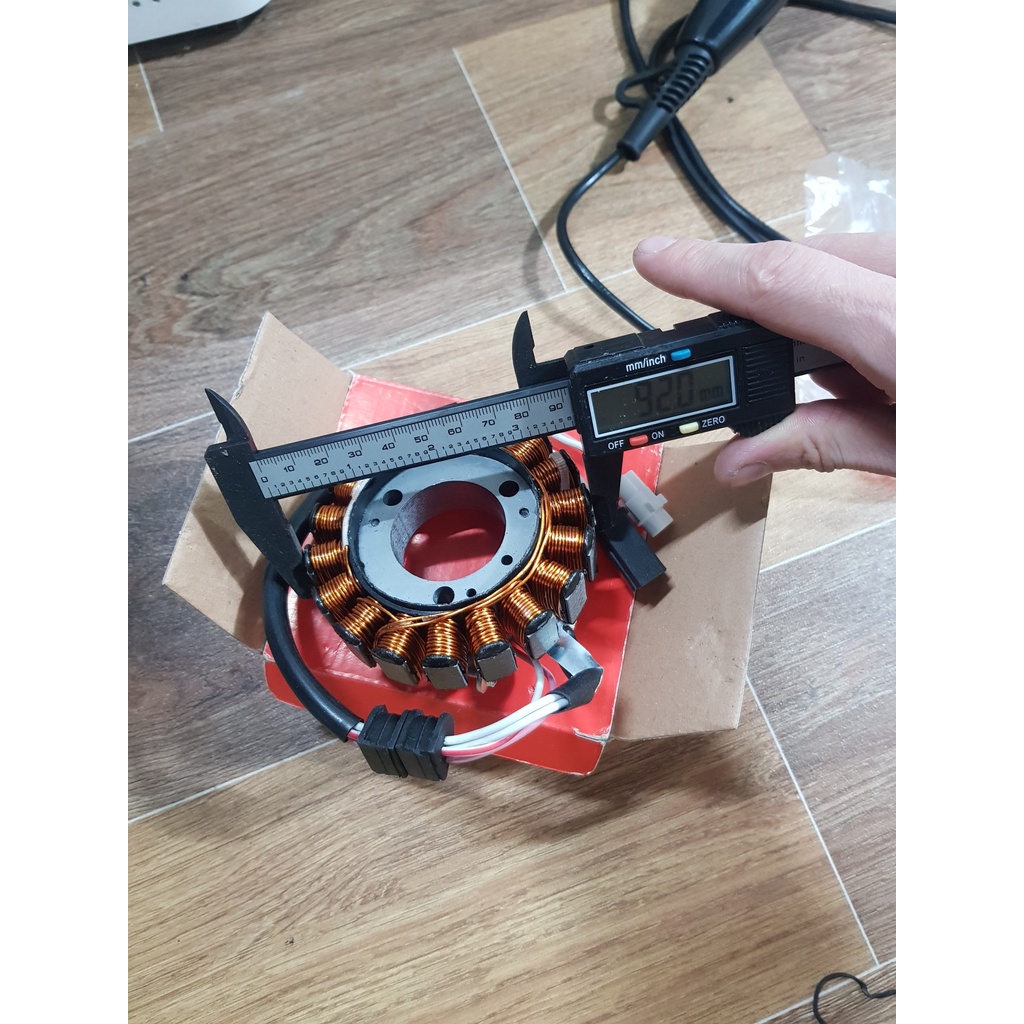 Cuộn điện 3 pha mâm lửa cuộn điện 3 pha R15v2, có thể dùng cho Ex 150 FZI TFX MT15 XSR Sirius Fi Jupiter Fi, Nouvo...