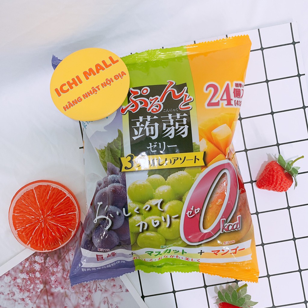 THẠCH OHIRO MIX 3 VỊ CHO BÉ (DATE 2023)