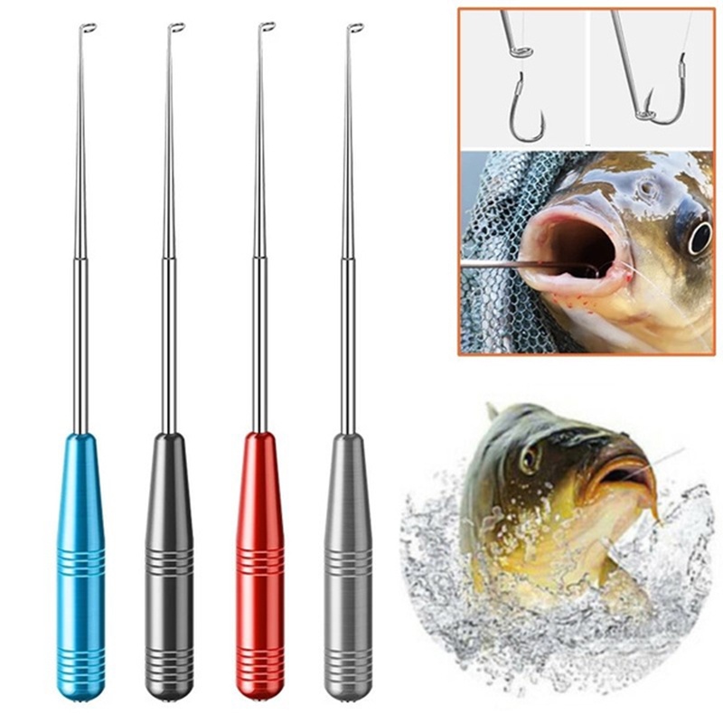 Dụng Cụ Tách Lưỡi Câu Cá Bằng Thép Không Gỉ Siêu Nhẹ 4 Màu Chống Trầy Xước