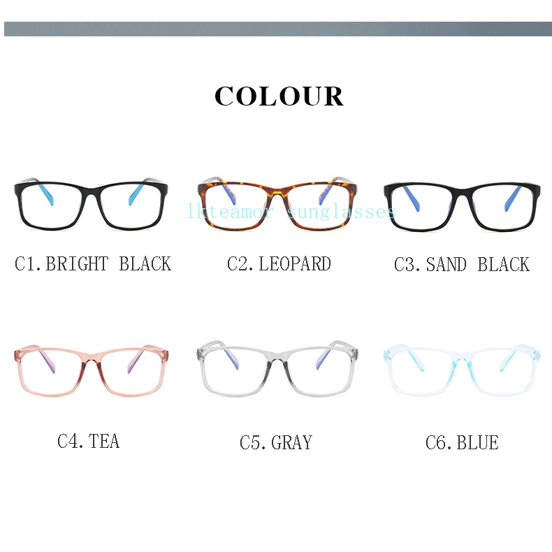 Mắt kính chống ánh sáng xanh phong cách cổ điển thời trang nam nữ