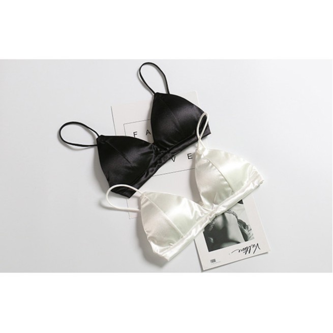 [RẺ VÔ ĐỊCH] Áo bra nữ lụa diện váy áo hở vai nâng ngực không gọng mút mỏng Y46 | BigBuy360 - bigbuy360.vn