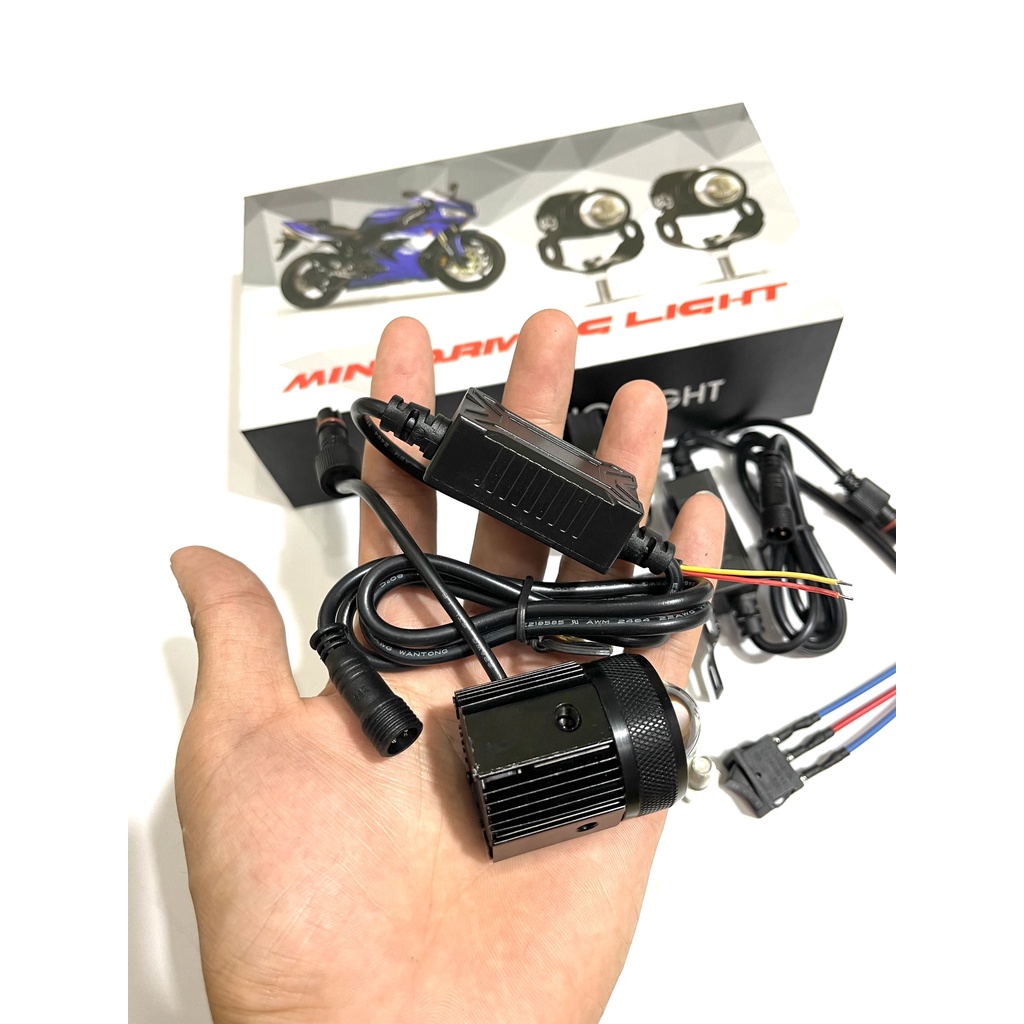 Đèn Trợ Sáng Bi Cầu Mini Cos Vàng Pha Trắng Loại 1 Siêu Đẹp