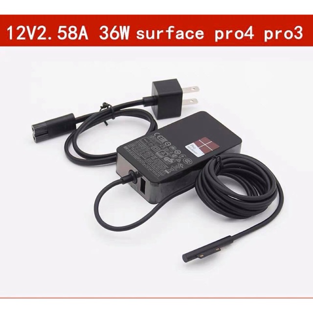 Sạc Adapter Microsoft Surface Pro 3-4 12V-2.58A 36W ZIN