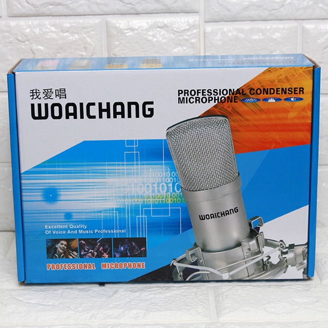 Micro karaoke thu âm hay nhất woaichang BM900 giá rẻ