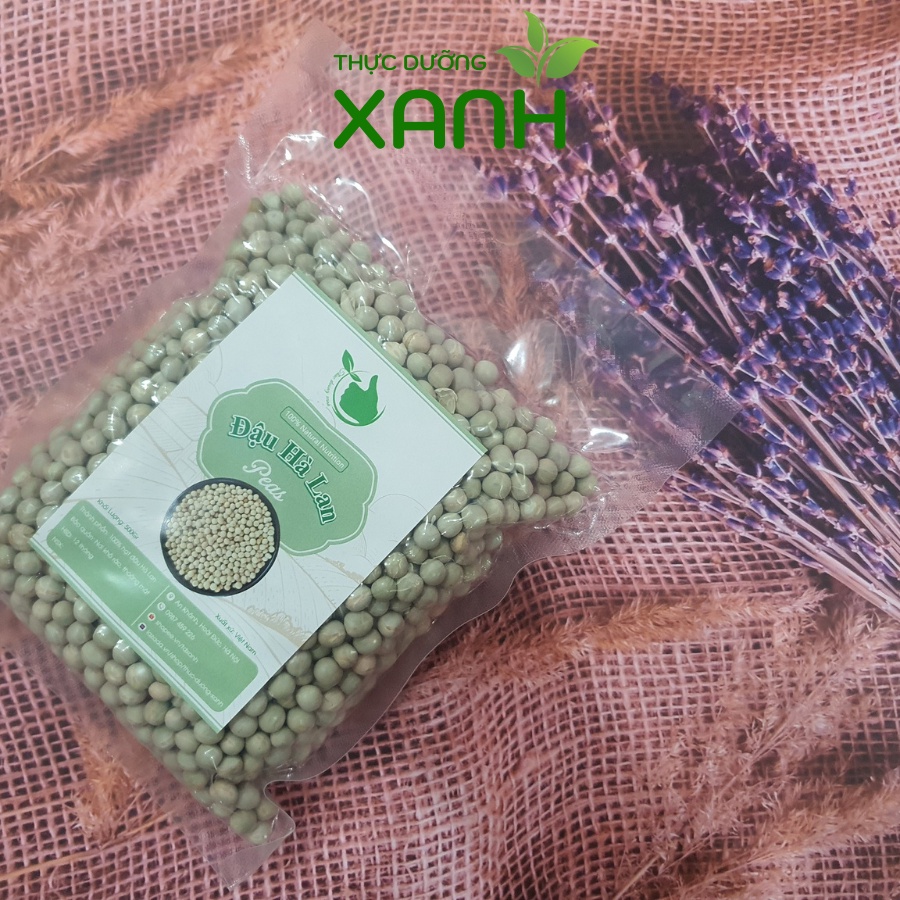 500Gr Đậu Hà Lan Xanh Khô Hữu Cơ Nhập Khẩu Mỹ - Thực Dưỡng Xanh