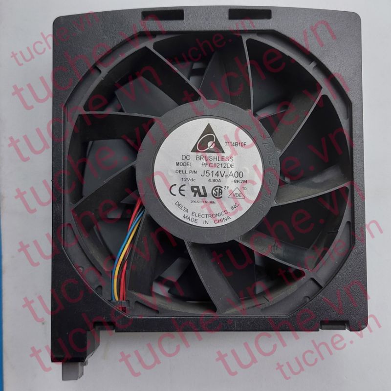 Quạt Fan 12 Delta TFC1212DE 12.038 12V 12cm tháo máy nguyên bản