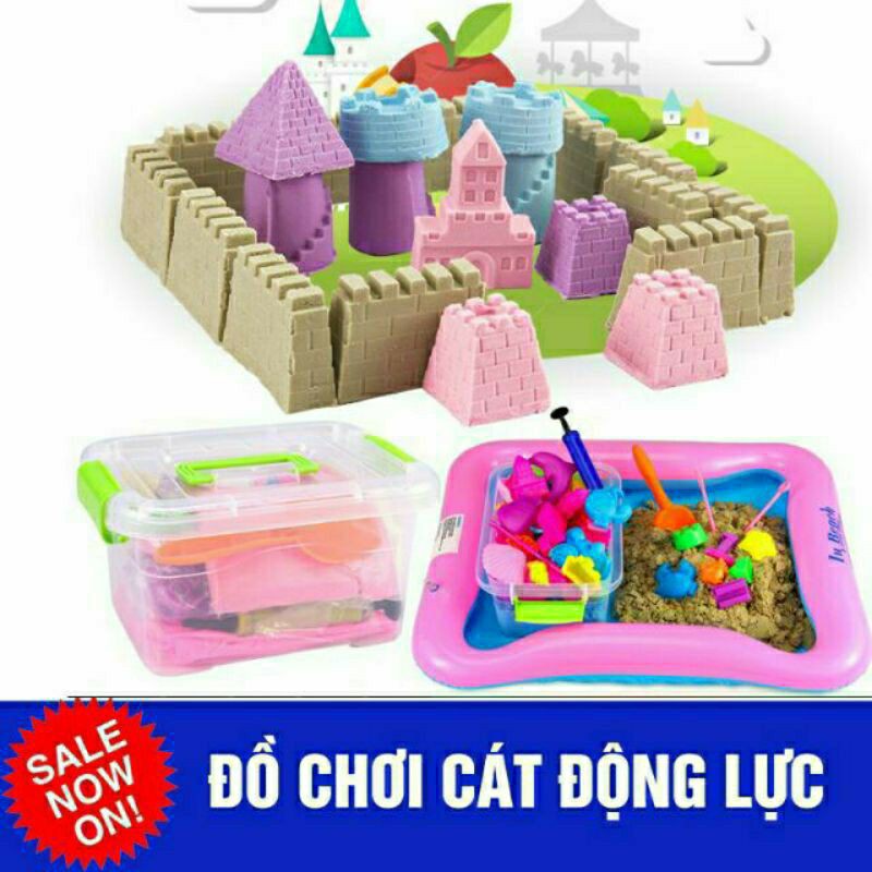 Bộ cát động lực khuôn phao size lớn có 32 sản phẩm và 1kg cát sinh học