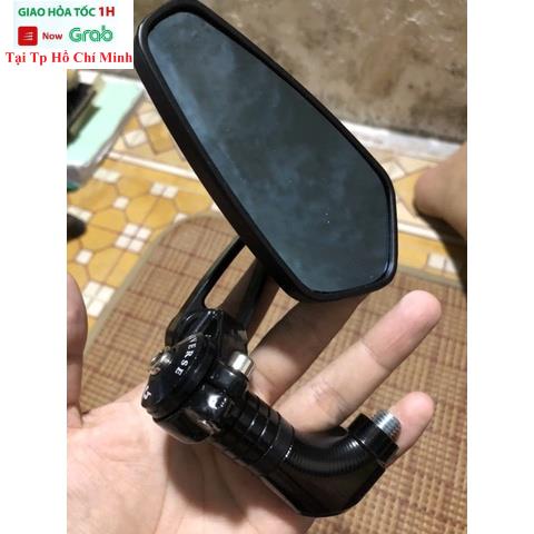 Gương Xe Máy Thời Trang - Kính Chiếu Hậu Xe Máy Kiểu CRG Chân Kính 3D Rizoma Mini Cho Honda Ya Su Wave Sh AB... (1 cái)