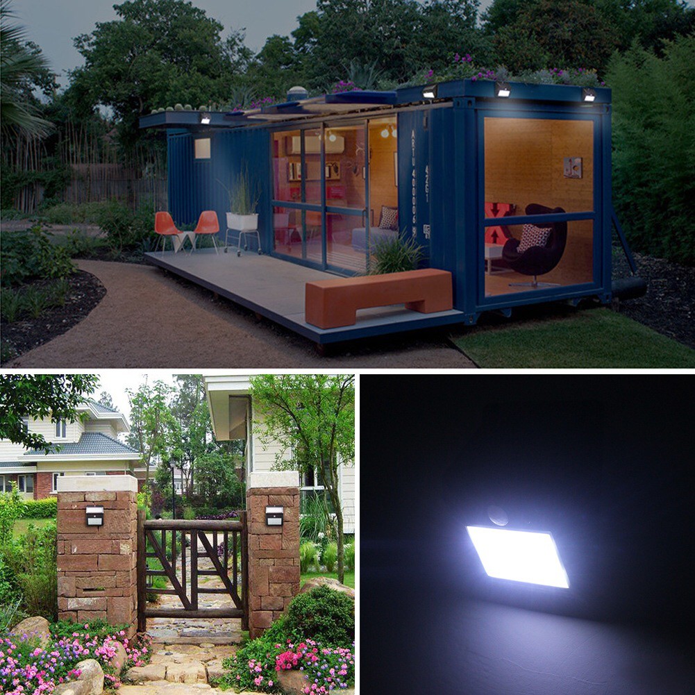 Đèn năng lượng mặt trời cảm biến ánh sáng và chuyển động siêu tiết kiệm 20 LED #Solar Motion Sensor Light