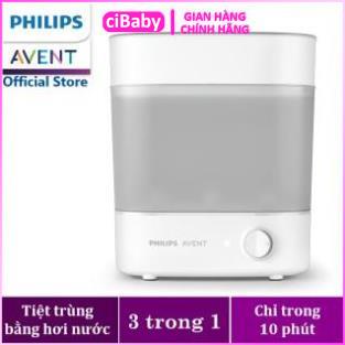 [BH 24 tháng] Máy tiệt trùng bình sữa Philips Avent 3 in 1 SCF291.00