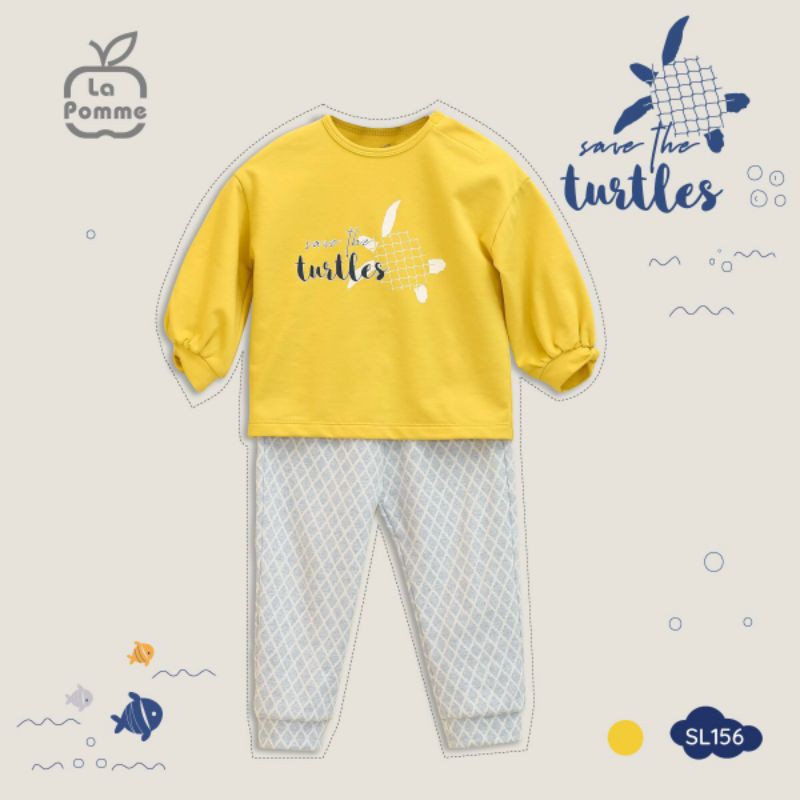 Bộ dài tay thu đông Lapomme 2020 9m - 5Y