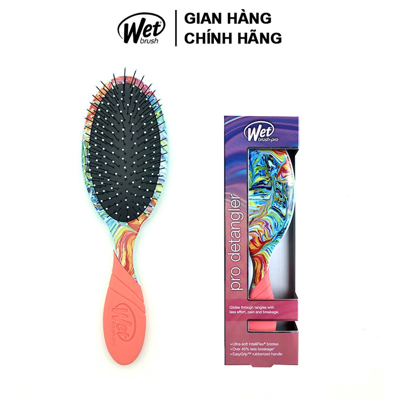 [CHÍNH HÃNG] Lược gỡ rối WET BRUSH dòng truyền thống COURAGEOUS CORAL - VDCO