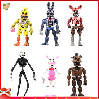 【EY】6Pcs Five Nights at Freddy\'s FNAF Funko Action Figures LED Kids Dolls Toys Gift bìa