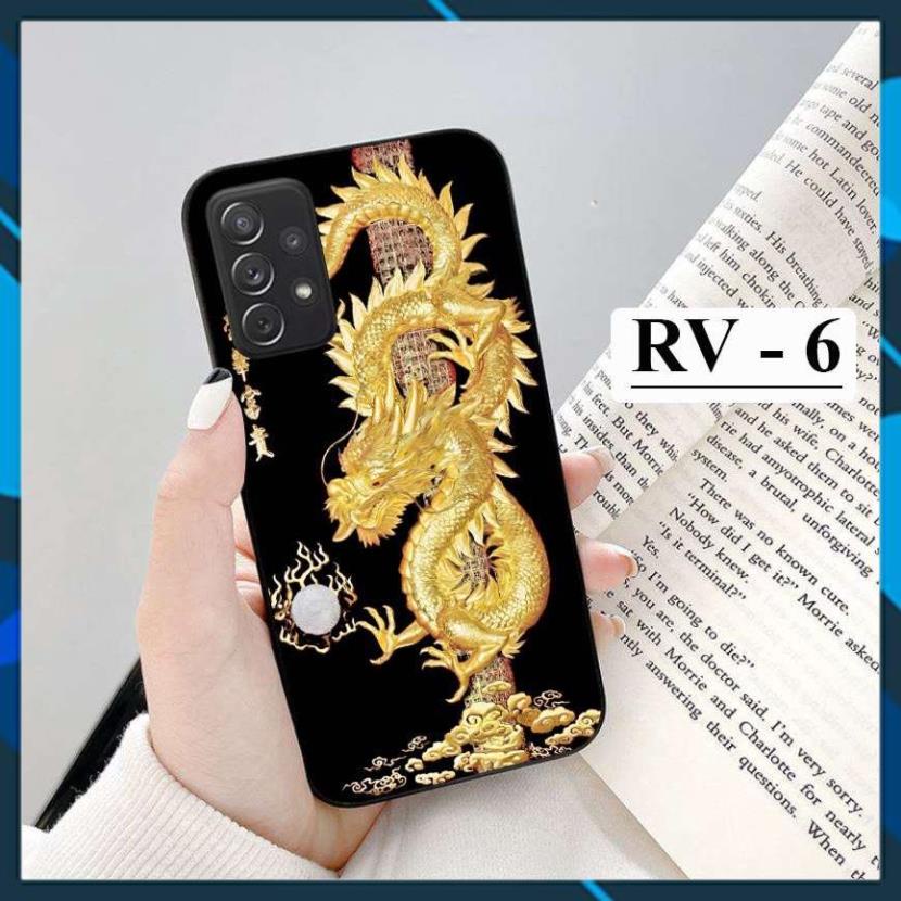 Ốp lưng kính điện thoại Samsung A04 5G - A04s - A22 4G - A22 5G - A32 4G - A32 5G - A52 4G - A72 4G in hình Rồng Phượng