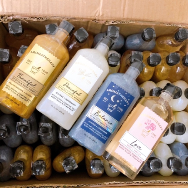 [SẴN] Sữa tắm gel Aromatheraphy BBW Bath & Body Works  295ml nhiều mùi | BigBuy360 - bigbuy360.vn