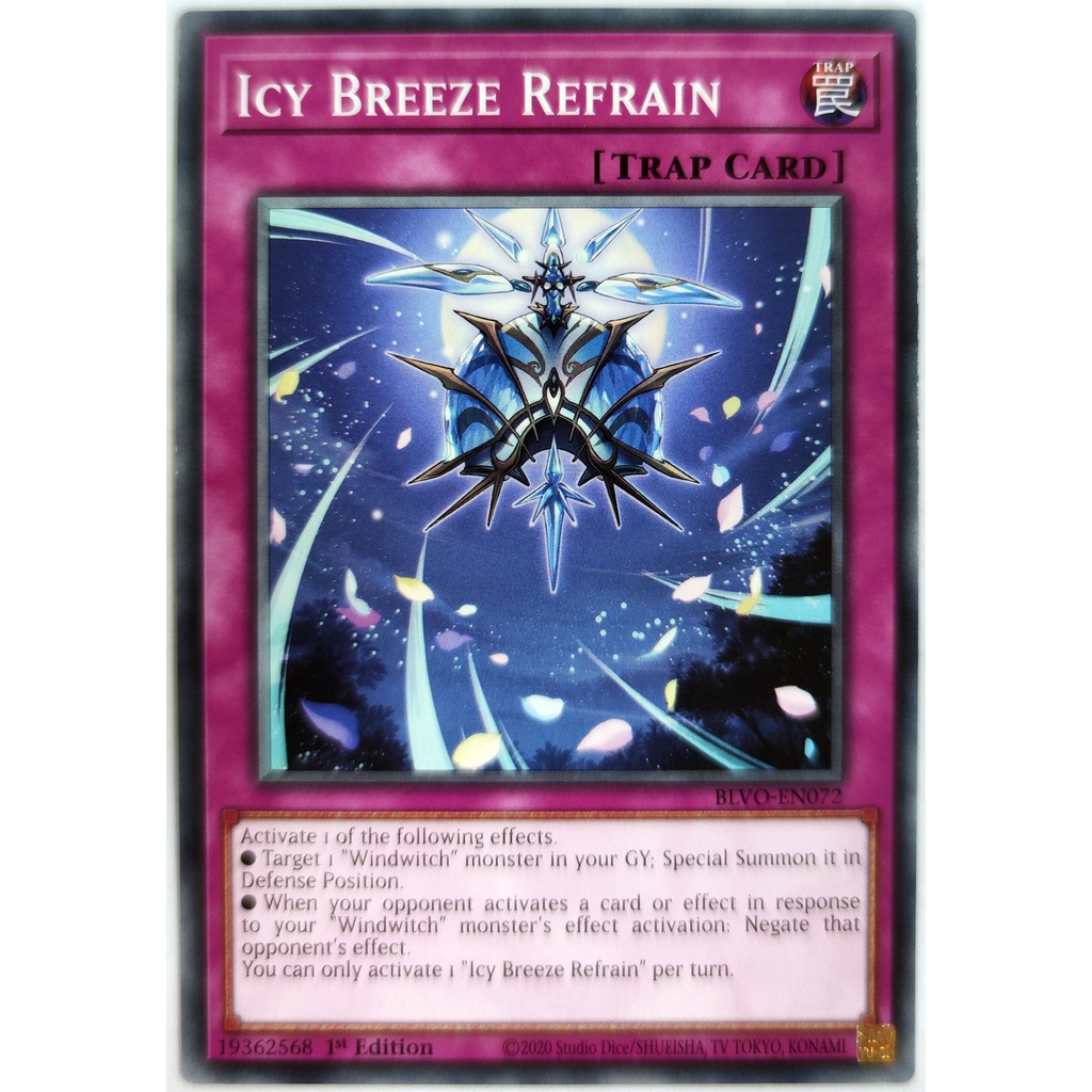 [Thẻ Yugioh] Icy Breeze Refrain |EN| Common (ARC-V)