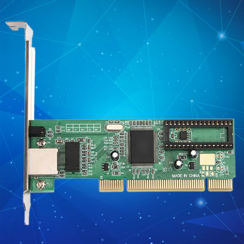 Thẻ Mạng Ethernet PCI Cho PC Win10