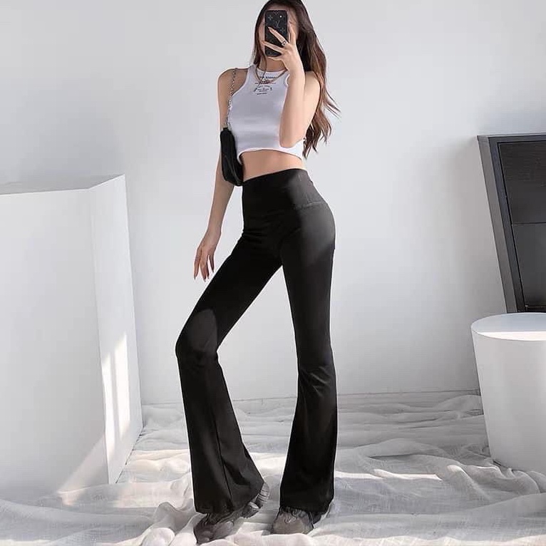 Quần leggings ống loe siêu hot &amp; sang chảnh full màu (UN.G)
