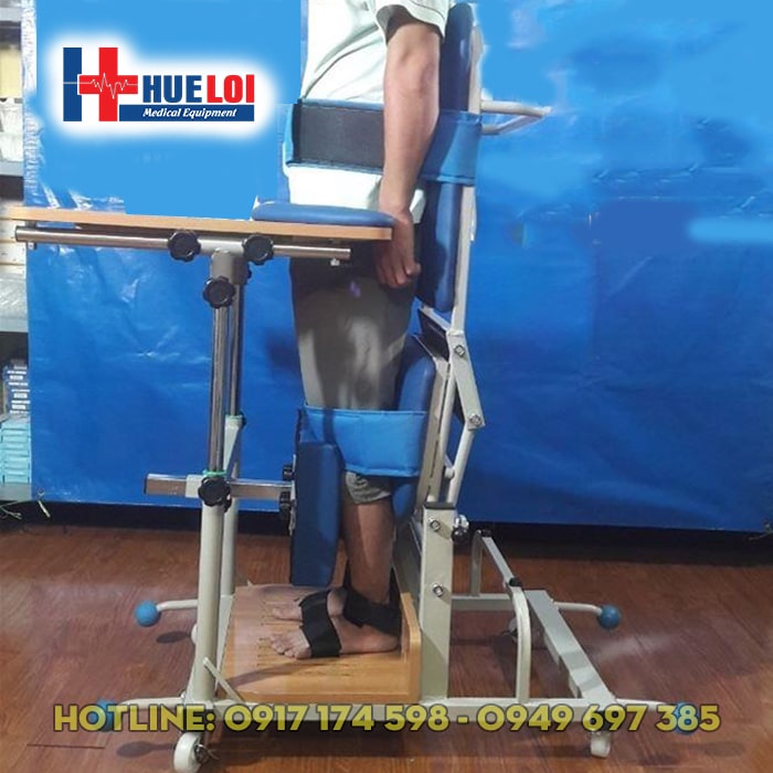 Ghế tập đứng cho trẻ bại não và người tai biến mạch máu não