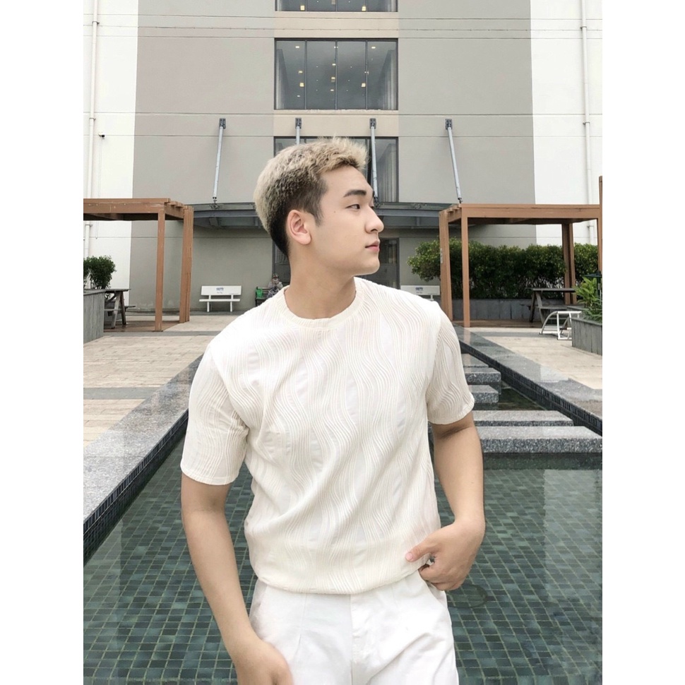 Áo thun sọc lượn sóng siêu đẹp