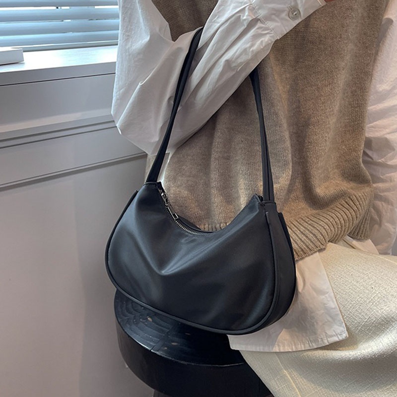 Túi Đeo Vai Bằng Vải niche Dễ Phối Đồ Thời Trang Cho Bạn Gái