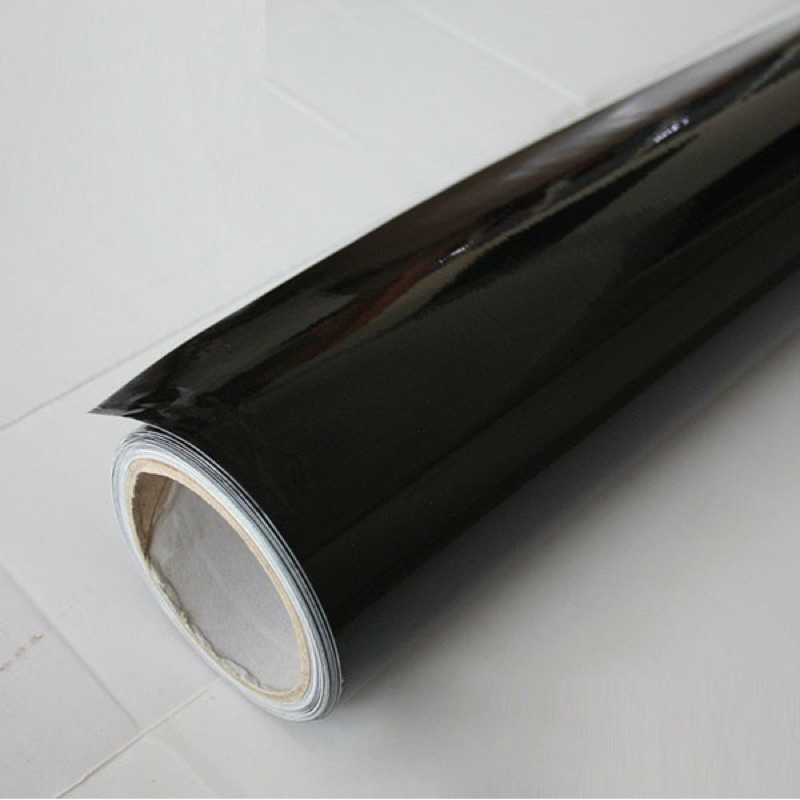 Decal đen bóng dán bể cá hồ cá