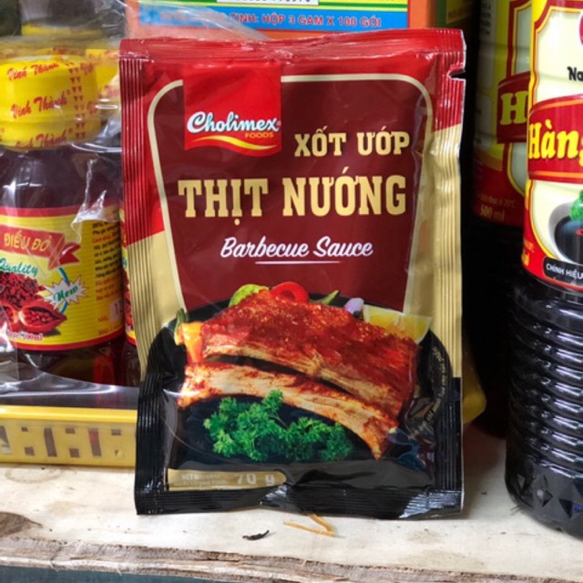Xốt ướp thịt nướng Cholimex gói 70g