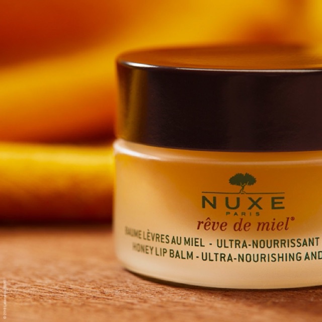 Sáp Dưỡng Môi Dạng Hũ Nuxe Reve De Miel Honey Lip Balm Ultra-Nourishing and Repairing -Khongcoson