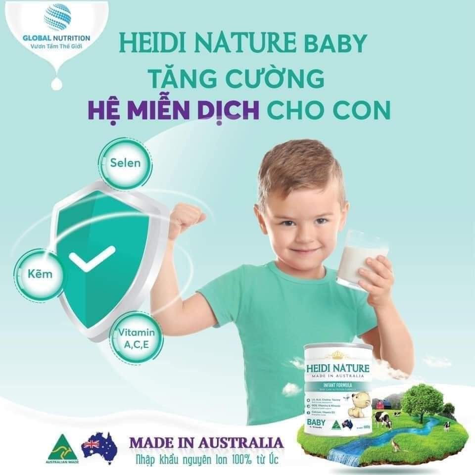 Sữa bột Heidi Baby, Pedia 900g [Date mới nhất]