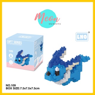 Mini Block | Đồ chơi xếp hình | - mega Blastoise Size S - (120+pcs)