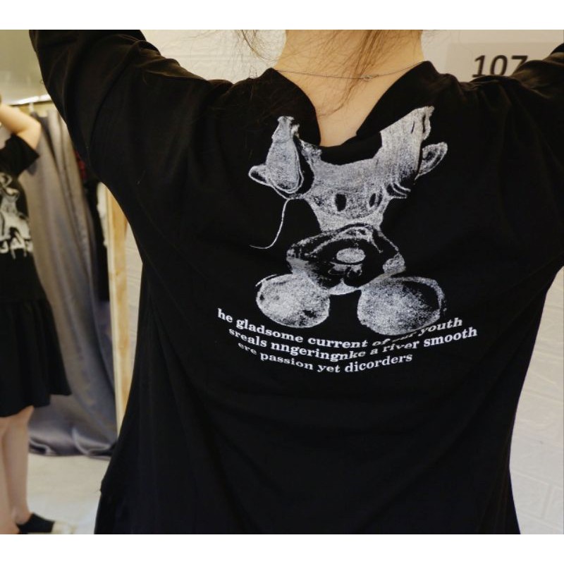 [BIGSIZE NỮ] Váy đuôi cá cotton hình mickey dáng rộng Bigsize | BigBuy360 - bigbuy360.vn