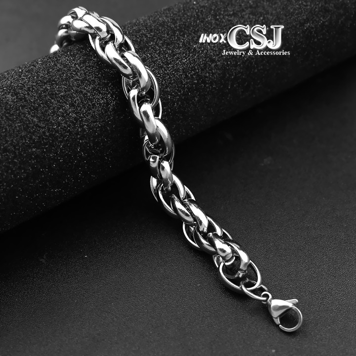 LẮC TAY NAM INOX KHOEN LỒNG TO đẹp mà chất