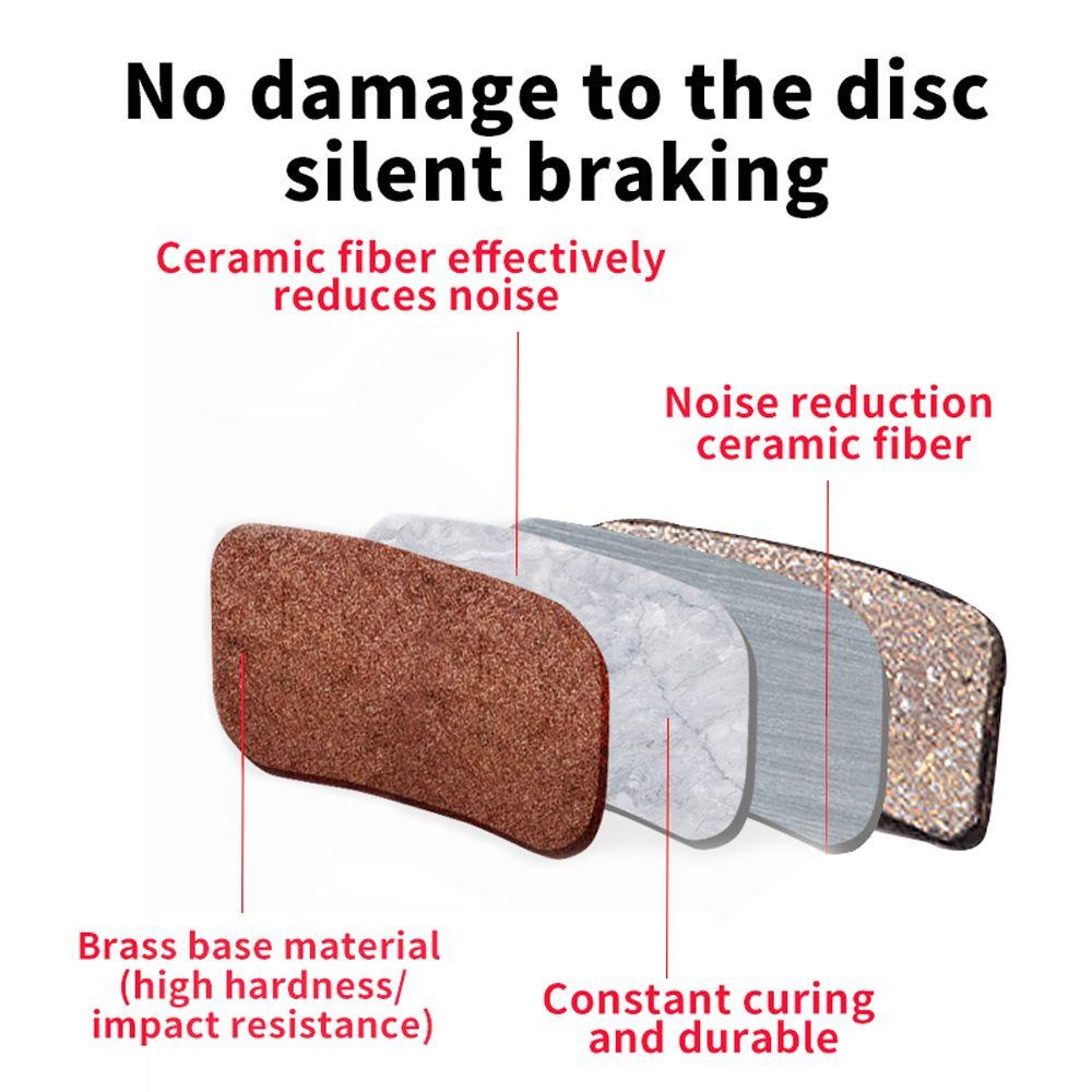 Đệm Phanh Bằng Nhựa Resin Tản Nhiệt Màu Ngà