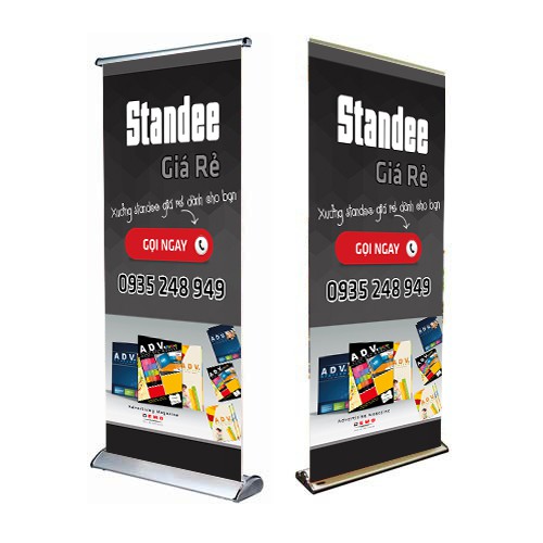 Standee Cuốn Nhôm hàng chuẩn xịn