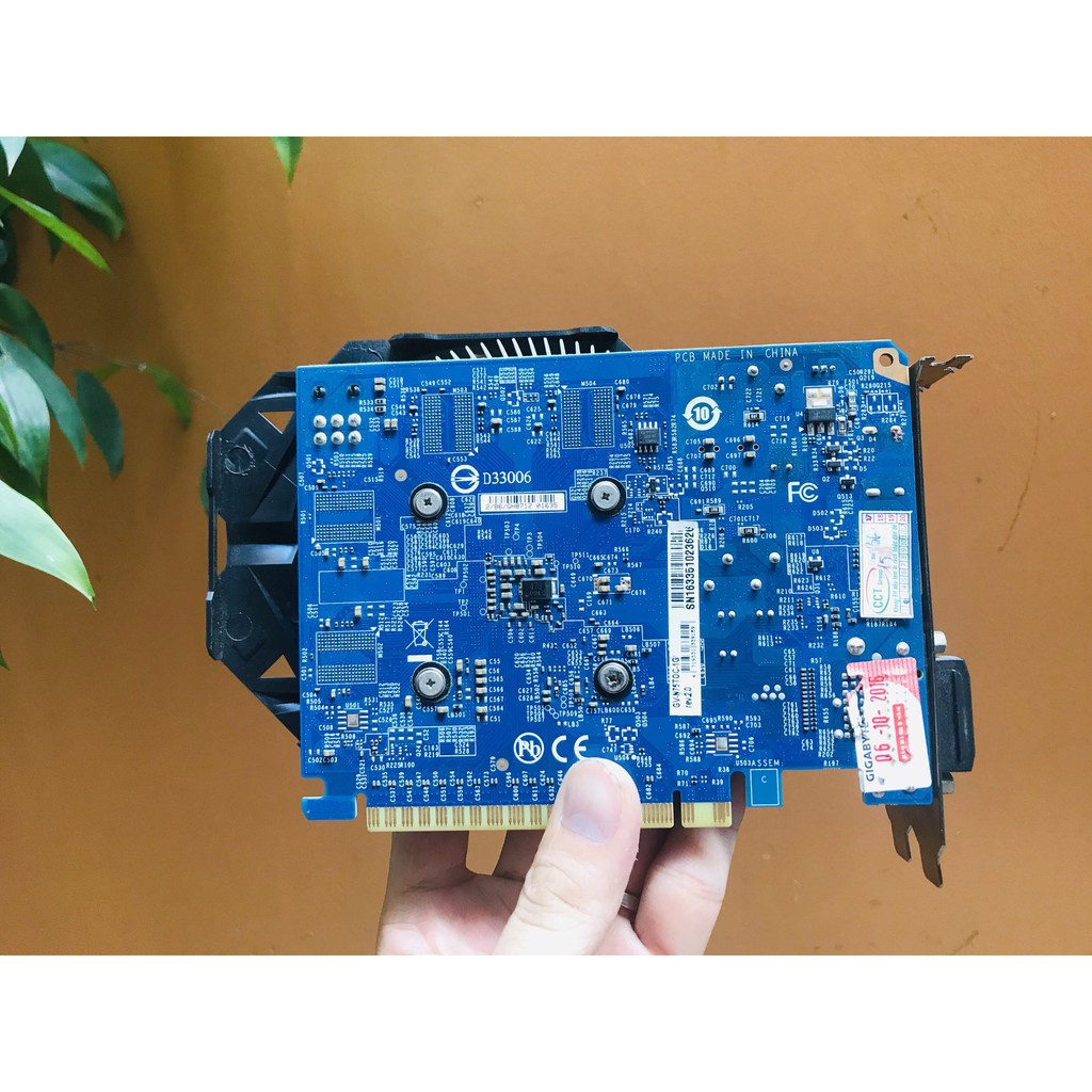 VGA Gigabyte GTX 750TI 1Fan nguyên zin đẹp như mới | BigBuy360 - bigbuy360.vn