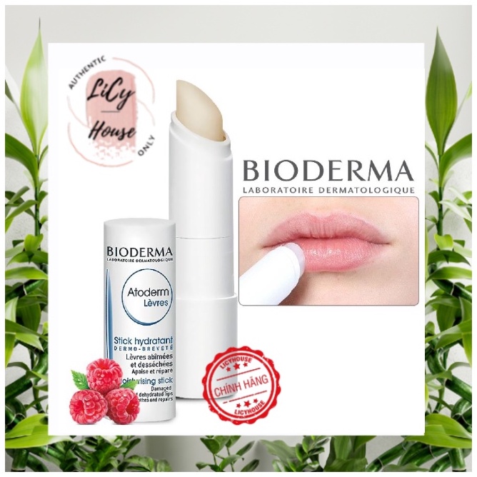 Son Dưỡng Môi Bioderma Atoderm Levres 4g - licy house