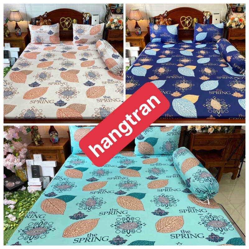 siêu rẻ, ga thun hàn quốc ( bộ 4 món)