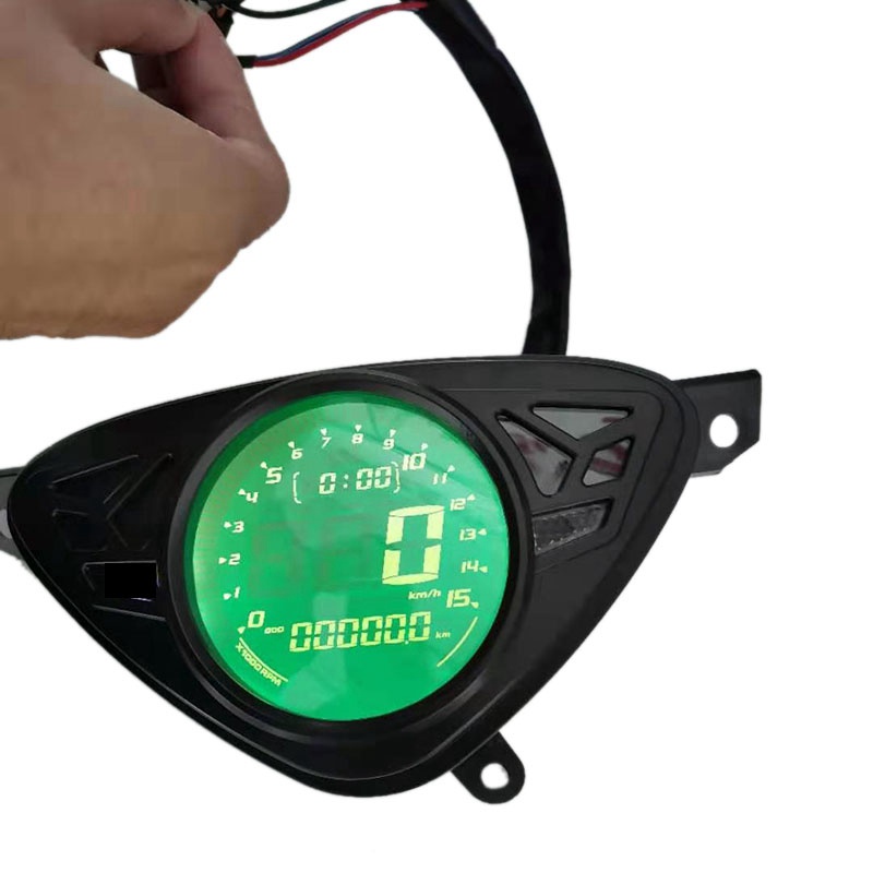 Đồng Hồ Đo Tốc Độ Xe Máy Có Màn Hình LCD Màu Sắc Có Thể Điều Chỉnh Cho Yamaha Mio
