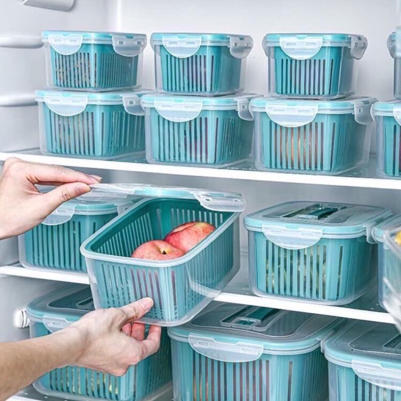 [KHO SỈ] SÉT HỘP ĐỰNG THỰC PHẨM 15 chi tiết CAO CẤP