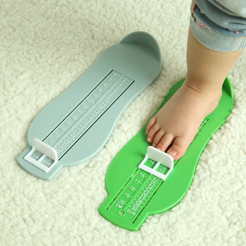 Thước Đo Kích Thước Bàn Chân Cho Bé 6-20cm Tiện Dụng